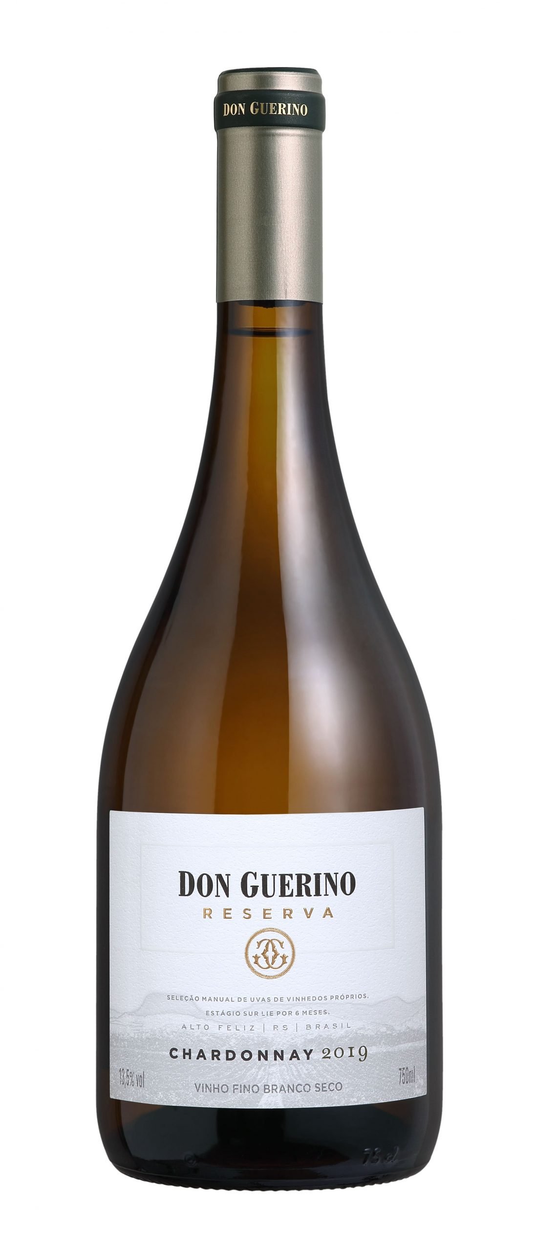 Garrafa de Vinho Branco Fino Seco Chardonnay Reserva Don Guerino