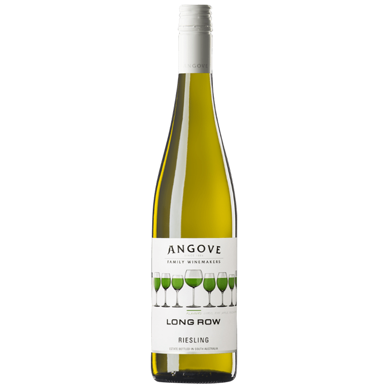 Garrafa de Vinho Branco Fino Seco Riesling Long Row Angove Australia