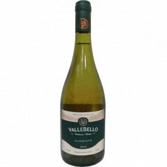 Garrafa de Vinho Branco Fino Seco Alvarinho Vallebello