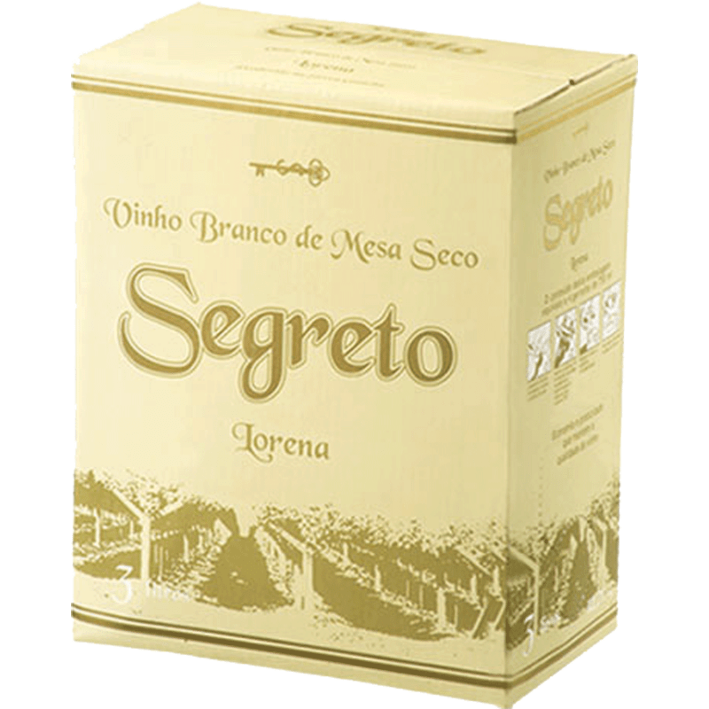 Bag de Vinho Branco Seco de Mesa Lorena Segreto Bag-in-box D'Motter
