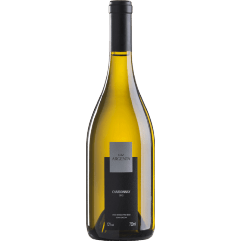 Garrafa de Vinho Branco Fino Seco Chardonnay Cave Luiz Argenta