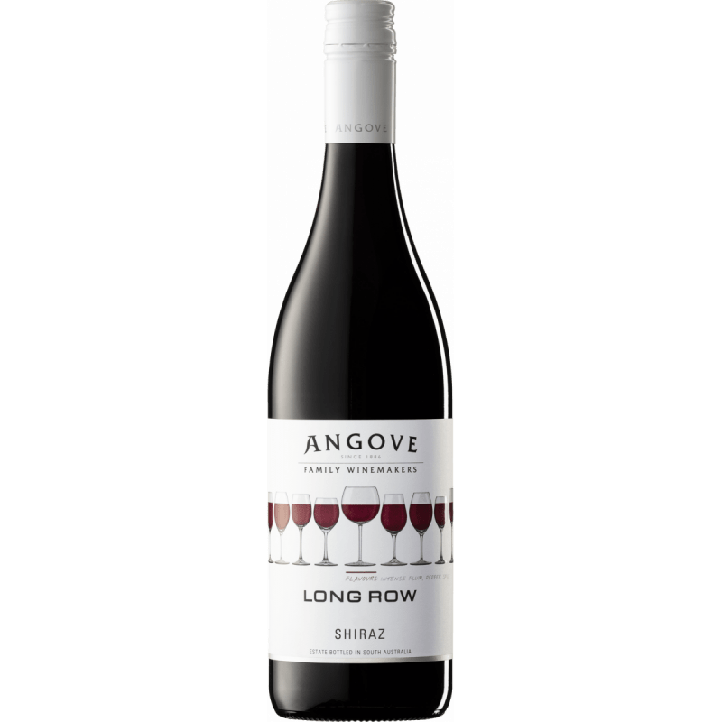 Garrafa de Vinho Tinto Fino Seco Shiraz Long Row Angove Australia
