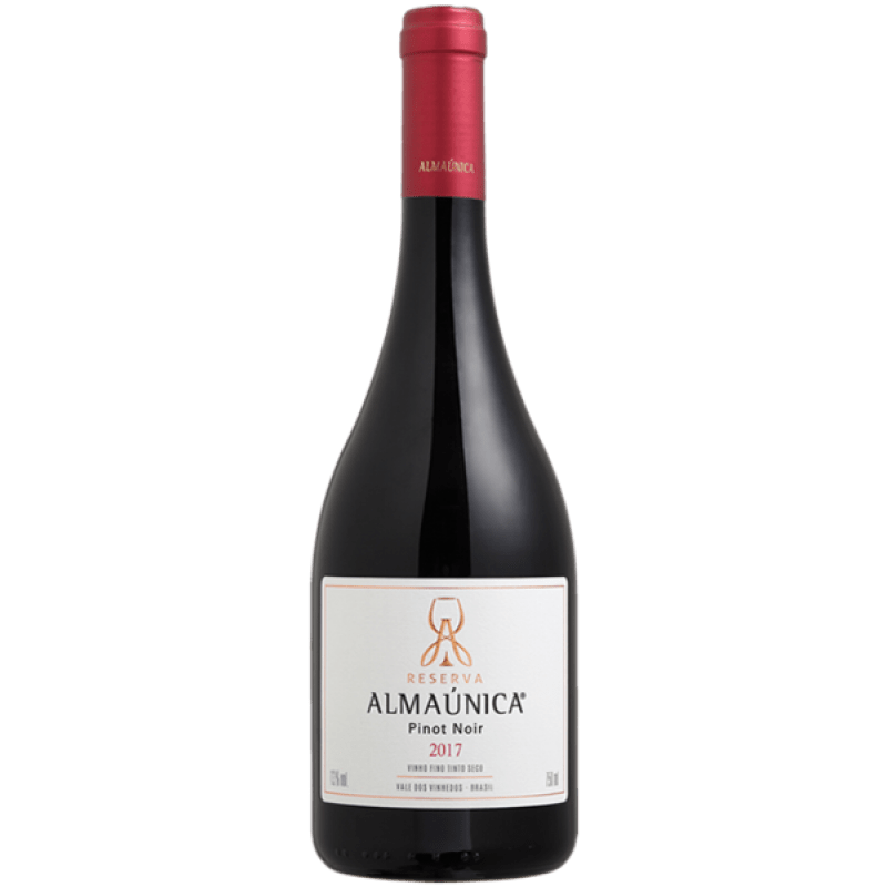 Garrafa de Vinho Tinto Fino Seco Pinot Noir Reserva Almaúnica