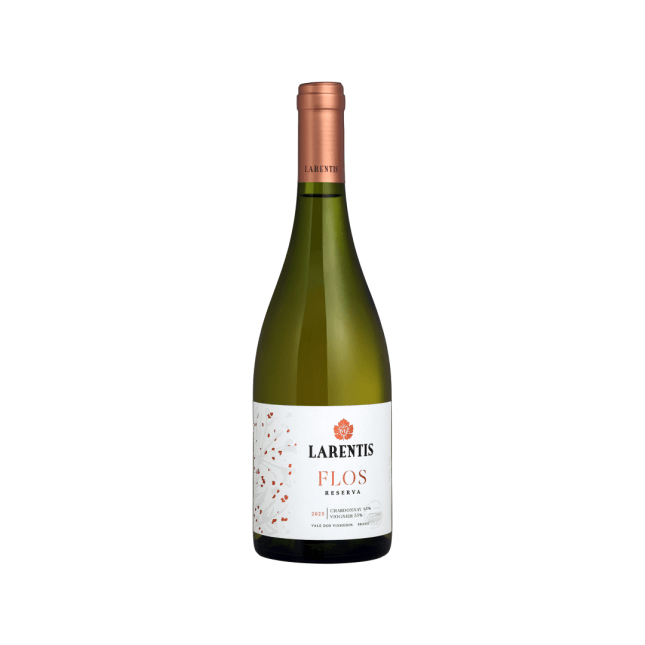 Vinho Branco Fino Seco Chardonnay e Viognier Flos Reserva Larentis