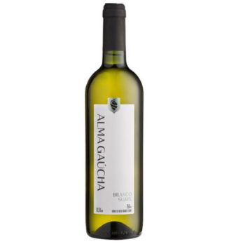 Garrafa de Vinho Branco De Mesa Suave Alma Gaúcha Gazzaro