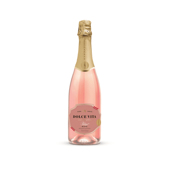 Espumante Brut Rosé Dolce Vita 750ml