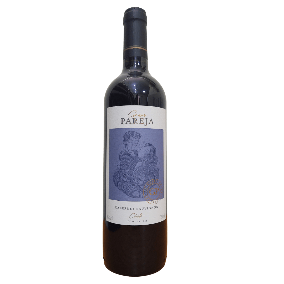 Garrafa de Vinho Tinto Fino Seco Cabernet Sauvignon Reserva Gran Pareja