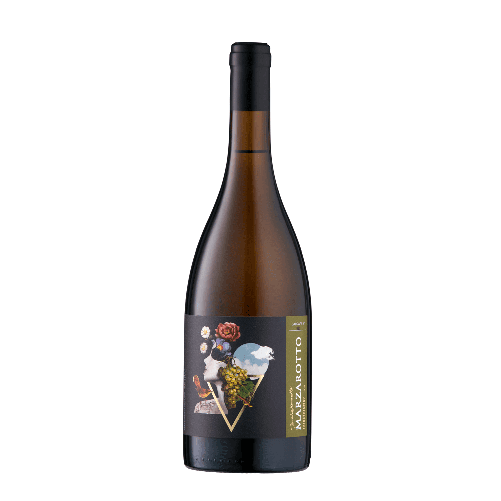 Garrafa de Vinho Branco Fino Seco Chardonnay Gran Reserva Marzarotto