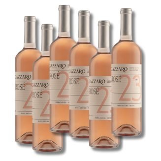 Vinho Rosé Fino Seco Classic Gazzaro kit com 6